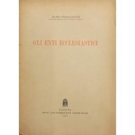 Gli enti ecclesiastici - Mario Ferraboschi - copertina
