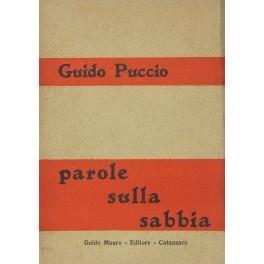 Parole sulla sabbia - Guido Puccio - copertina