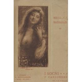 I sogni. Terzo canzoniere. Copertina di Angelo Dall'Oca Bianca e note dell'autore - Berto Barbarani - copertina