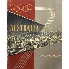 Australia... your host XVI th Olympiad - Anonimo - copertina