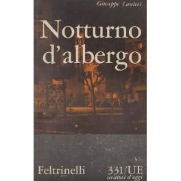 Notturno d'albergo - Giuseppe Cassieri - copertina