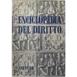 Enciclopedia del diritto. Vol. IX - Coni-Contratto. Diretta da Francesco Calasso poi (dal 1966) da Costantino Mortati e Salvatore Pugliatti poi anche (dal 1978) da Francesco Santoro-Passarelli - copertina