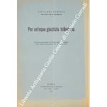 Per un'equa giustizia tributaria. Discorso pronunciato al Senato della Repubblica nella seduta pomeridiana del 25 luglio 1950