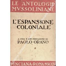 L' espansione coloniale - Paolo Orano - copertina
