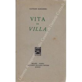 Vita in villa - Clotilde Marghieri - copertina