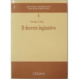Il decreto ingiuntivo - Giorgio Colla - copertina