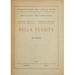 Della vendita. Art. 1470-1547