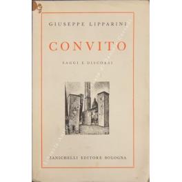Convito. saggi e discorsi - Giuseppe Lipparini - copertina