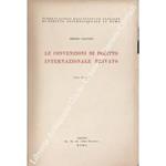 Le convenzioni di diritto internazionale privato