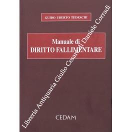 Manuale di diritto fallimentare - Guido Uberto Tedeschi - copertina