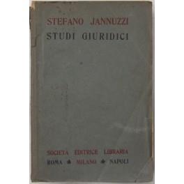 Studi giuridici. Con prefazione di Francesco Cesare Gabba - Stefano Iannuzzi - copertina