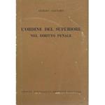L' ordine del superiore nel diritto penale