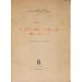 Corso di diritto processuale del lavoro - Nicola Jaeger - copertina