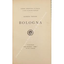 Bologna - Alfredo Testoni - copertina