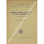 Memorie attinenti all'offizio de' Sp. Sp. Contraditori. Pratica criminale veneziana del secolo XVIII