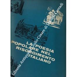 La poesia popolare nel Risorgimento italiano - copertina