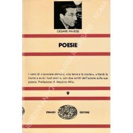 Poesie. Lavorare stanca. Verrà la morte e avrà i tuoi occhi. Prefazione di Massimo Mila - Cesare Pavese - copertina