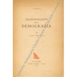 Trasformazioni della democrazia a cura di Mario Missiroli - Vilfredo Pareto - copertina