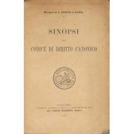 Sinopsi del codice di diritto canonico - copertina