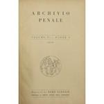 Archivio penale. Volume VI - Anno 1950
