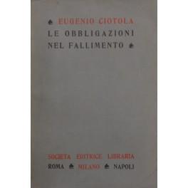 Le obbligazioni nel fallimento - copertina