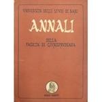Annali della Facoltà di Giurisprudenza dell'Università degli Studi di Bari. Vol. I della Serie III 1965-1966