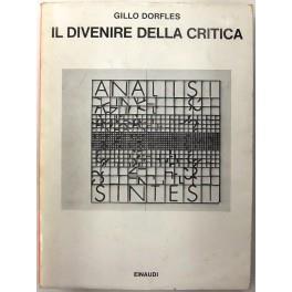 Il divenire della critica - Gillo Dorfles - copertina