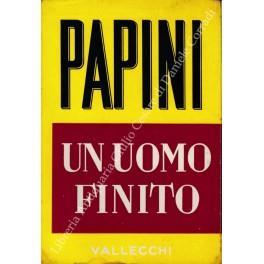 Un uomo finito - Giovanni Papini - copertina