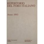 Repertorio Generale Annuale del Foro Italiano. Annata 1992
