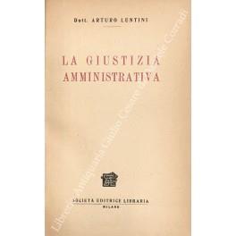 La giustizia amministrativa - copertina