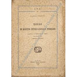 Manuale di diritto internazionale pubblico. Traduzione di Pierluigi La Terza. Con prefazione di Amedeo Giannini - Carlo Truppi - copertina