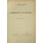 Del contratto di società e del mandato