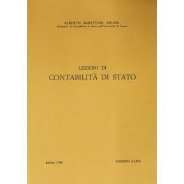 Lezioni di contabilità di stato. Anni acc. 1982/83 - 1984/85 - Alberto Barettoni Arleri - copertina