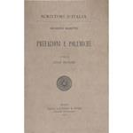 Prefazioni e polemiche. A cura di Luigi Piccioni
