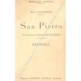 San Pietro a cui nostro Signor lasciò le chiavi. Epistole - copertina