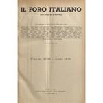 Il Foro Italiano. Fondato nell'anno 1876 da Enrico Scialoja. Anno XCIII. 1970