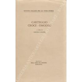 Carteggio Croce - Omodeo - Marcello Gigante - copertina