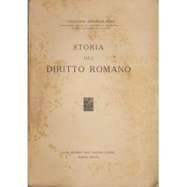 Storia del diritto romano - Vincenzo Arangio-Ruiz - copertina