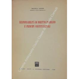 Responsabilità di diritto pubblico e principi costituzionali - Nicola Assini - copertina