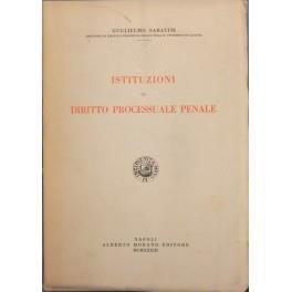 Istituzioni di diritto processuale penale - copertina