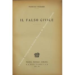 Il falso civile - copertina