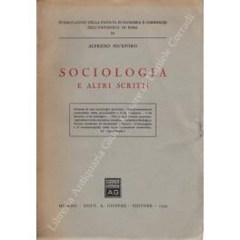 Sociologia e altri scritti - Alfredo Niceforo - copertina