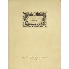 Mostra di stampe e disegni napoletani dell'ottocento. Catalogo - copertina