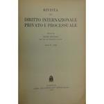 Rivista di diritto internazionale privato e processuale. Diretta da Mario Giuliano. Anno II - 1966