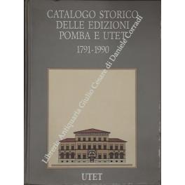 Catalogo storico delle edizioni Pomba e UTET - Enzo Bottasso - copertina
