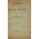 Ricordi.. Pubblicati da Antonio Manno
