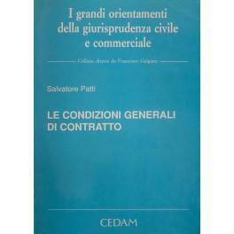 Le condizioni generali di contratto - Salvatore Patti - copertina