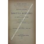 Istituzioni di diritto romano comparato al diritto civile patrio. Vol. I - Introduzione. Teorie generali. Diritti reali. Vol. II - Delle obbligazioni. Diritti di famiglia. Diritto di eredità