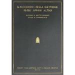 Della gestione degli affari altrui secondo il diritto romano civile e commerciale