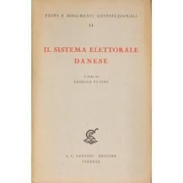 Il sistema elettorale danese - Giorgio Tupini - copertina